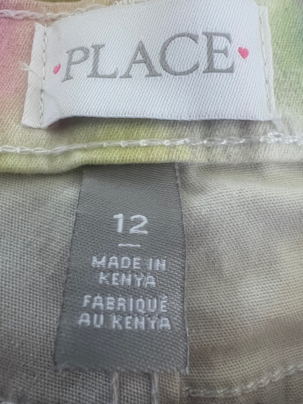 The Children's Place Pastel Tie-Dye Shorts - Pink, Purple, Blue, Yellow - Picture 2 of 7